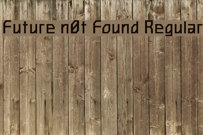 Future n0t Found Regular Example 3