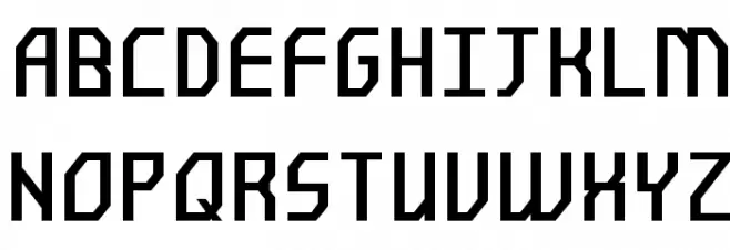 Future n0t Found Шрифта ВЕРХНИЙ
