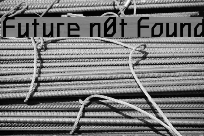 Future n0t Found Шрифта examples