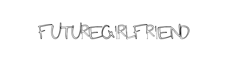 FutureGirlfriend  Frei Schriftart Herunterladen