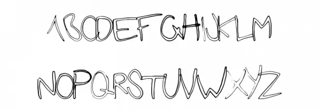 FutureGirlfriend Font LOWERCASE