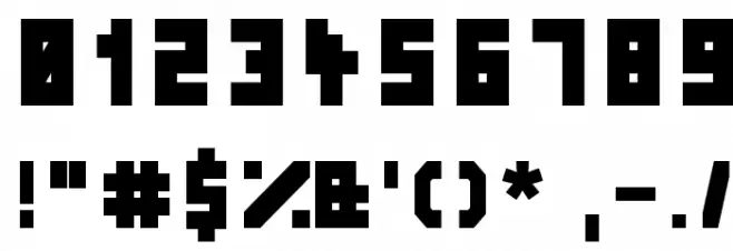 FutureMillennium Black Font OTHER CHARS