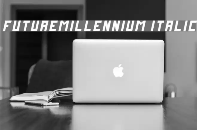 FutureMillennium Italic Fuentes examples