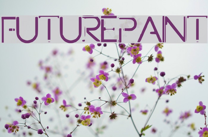 FuturePaint Font examples