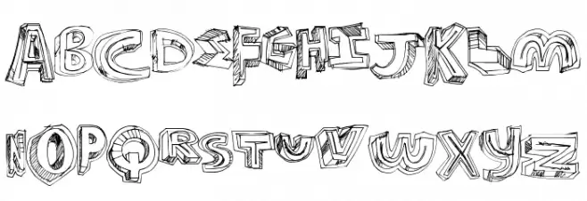FutureStyle 字体 大写