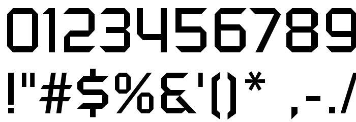 Futured Font OTHER CHARS