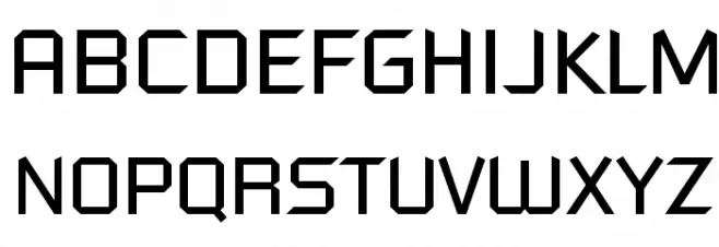 Futured フォント 大文字