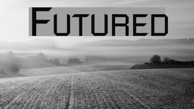 Futured Font examples