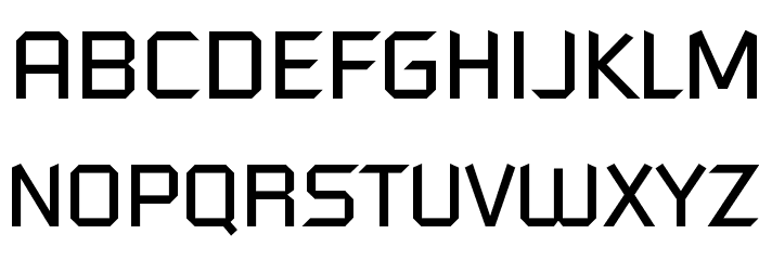 Futured Font LOWERCASE
