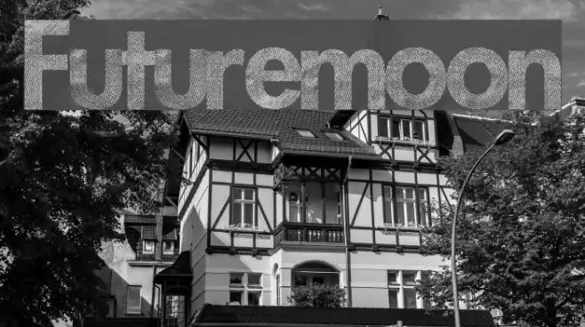 Futuremoon Font examples