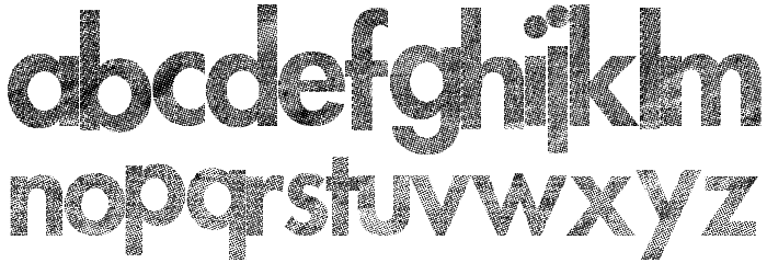 Futuremoon Font LOWERCASE