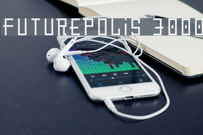 Futurepolis 3000 Font examples