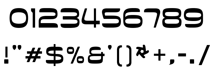 Futurespore Font OTHER CHARS