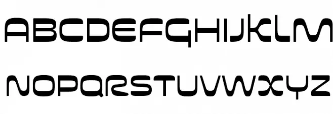 Futurespore Schriftart Groß