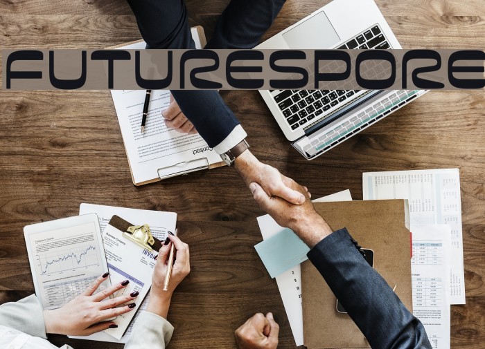 Futurespore Font examples