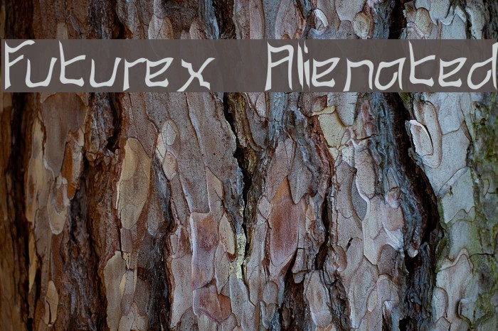 Futurex Alienated Font examples