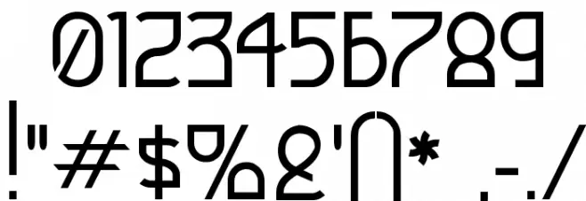 Futurex - AlternatLC Font OTHER CHARS