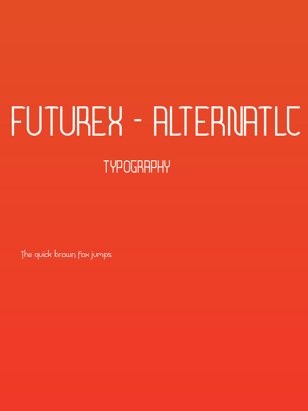 Futurex - AlternatLC Poster