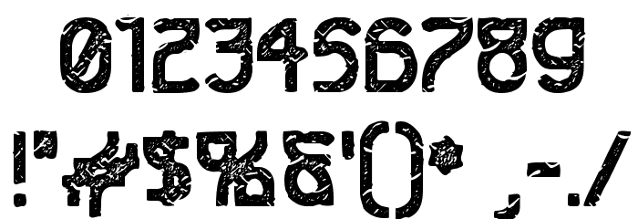 Futurex Apocalypse Font OTHER CHARS