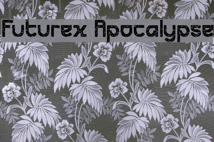 Futurex Apocalypse Font examples