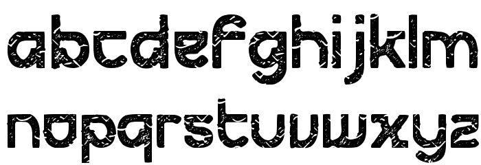 Futurex Apocalypse Font LOWERCASE