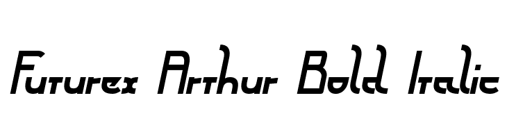 Futurex Arthur Bold Italic  Frei Schriftart Herunterladen