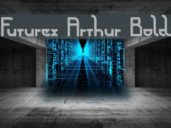 Futurex Arthur Bold Font examples