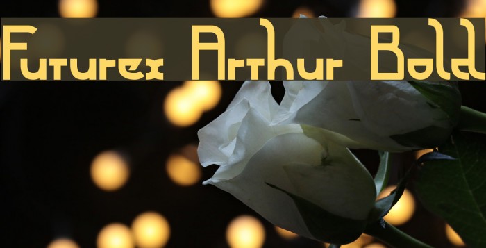 Futurex Arthur Bold Font examples