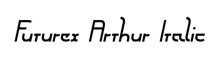 Futurex Arthur Italic Font