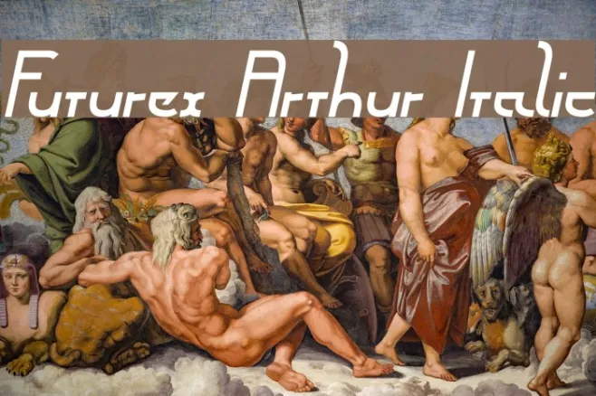Futurex Arthur Italic Example 2