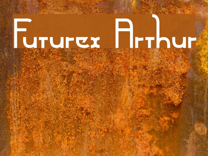 Futurex Arthur Font examples