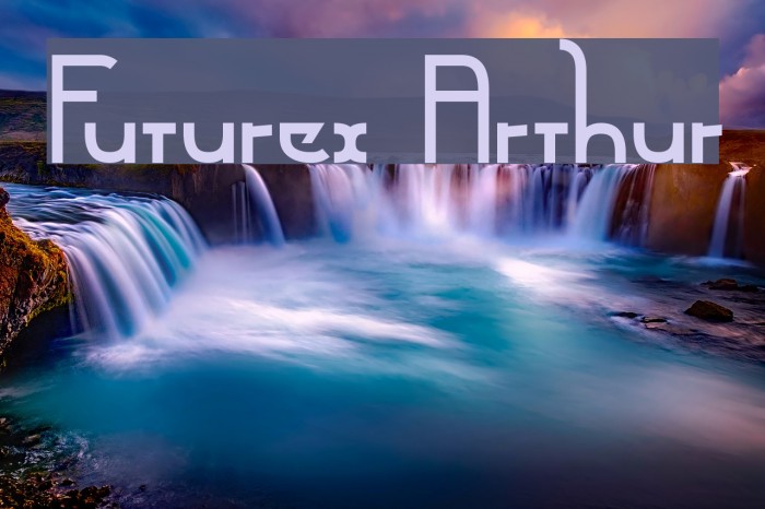 Futurex Arthur Font examples