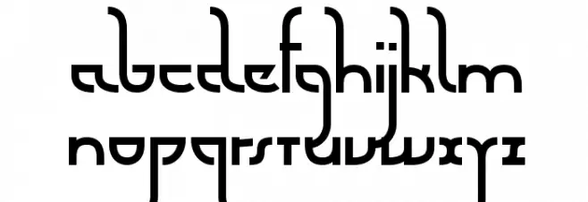 Futurex Arthur Font LOWERCASE
