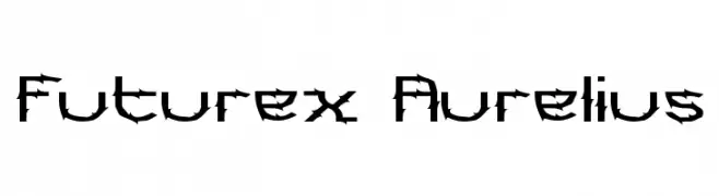 Futurex Aurelius  フリーフォントのダウンロード