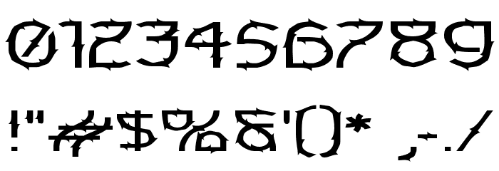 Futurex Aurelius Font OTHER CHARS