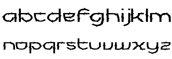 Futurex Aurelius Font LOWERCASE