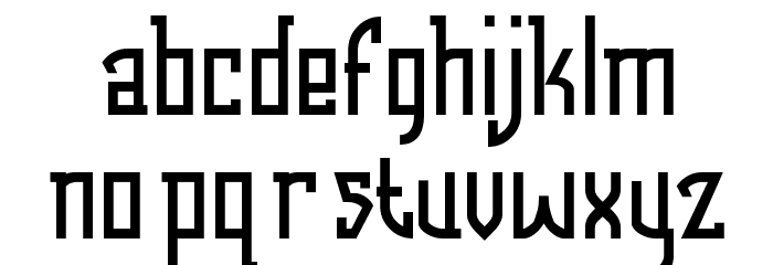 Futurex - Bob Font LOWERCASE