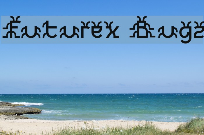 Futurex Bugz Font examples