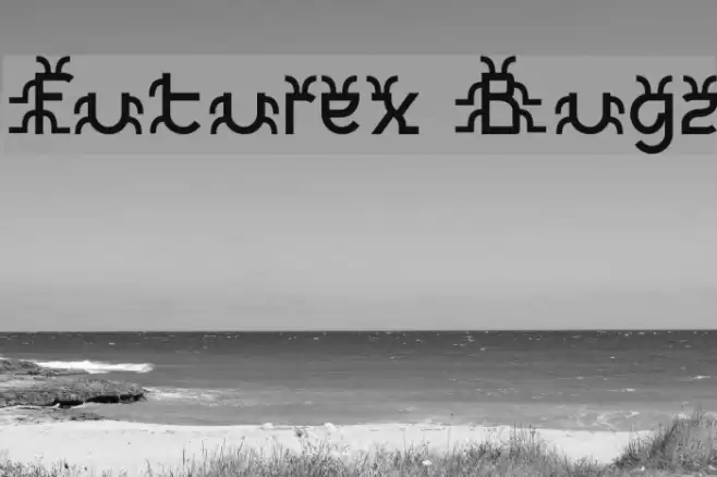 Futurex Bugz Font examples