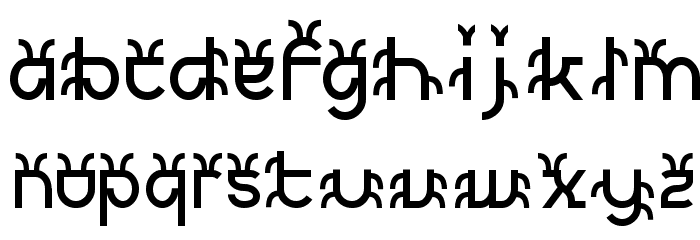 Futurex Bugz Font LOWERCASE