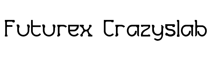 Futurex Crazyslab  Free Fonts Download