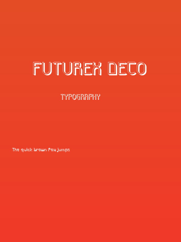 Futurex Deco Poster