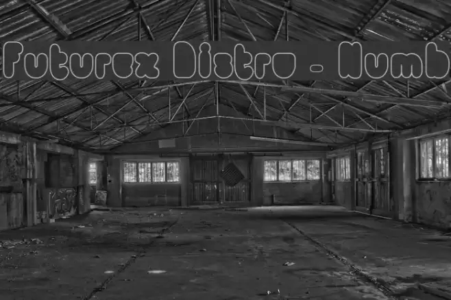 Futurex Distro - Numb Font examples