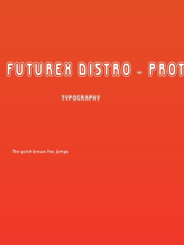 Futurex Distro - Protection Poster