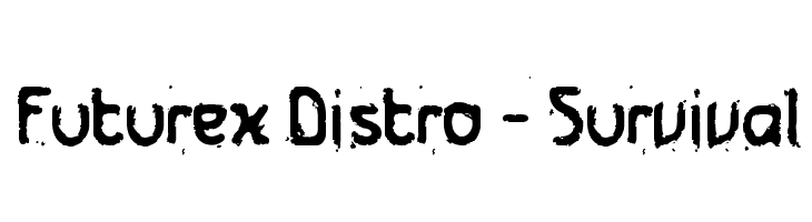 Futurex Distro - Survival  免费字体下载