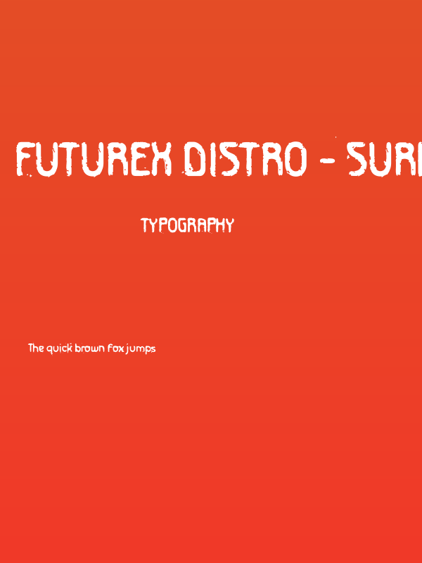 Futurex Distro - Survival Poster