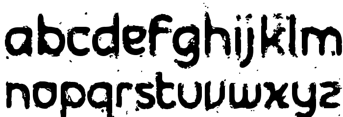 Futurex Distro - Survival Font LOWERCASE