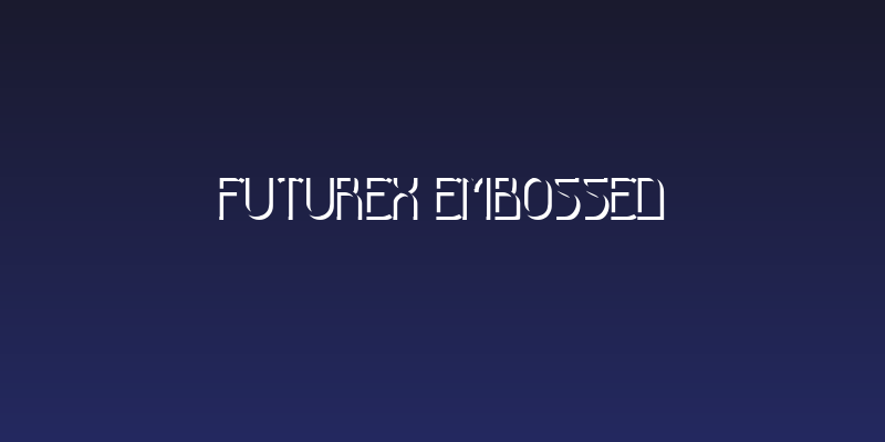 Futurex Embossed Social Header