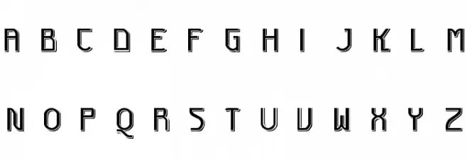 Futurex LX Font Litere mari