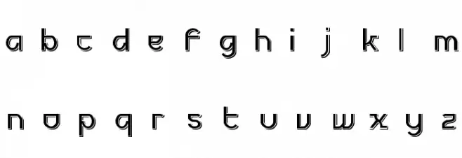 Futurex LX Font Litere mici